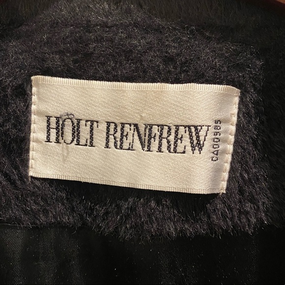 Incredible HOLT RENFREW Baby Alpaca Wool Coat *Like New* Made in Italy&Canada 🥰 - Picture 6 of 12